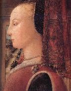 Fra Filippo Lippi Details of Portrait of a Woman with a Man at a Casement Sweden oil painting artist